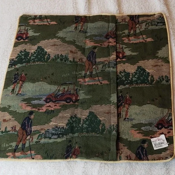 The Melrose Landmark Golf  Tapestry Custom Pillow Cover 16x16 - Picture 4 of 6